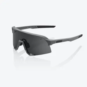 100% S3 - Soft Tact Grey - Smoke Lens