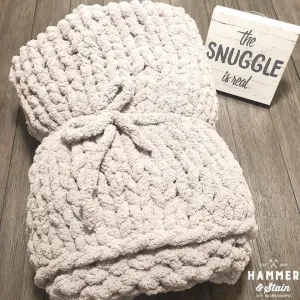 12/4 @ 4-7pm-Public Workshop- HANDKNIT COZY BLANKETS