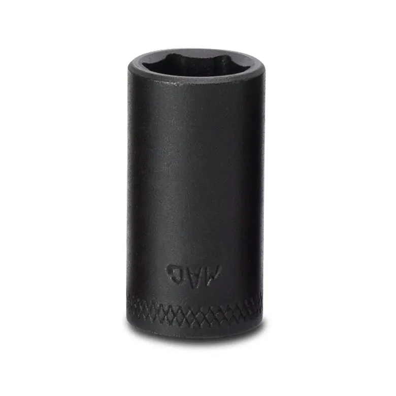 1/2" Drive Metric Impact Sockets - 6-PT.