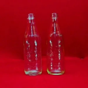 1969 Pepsi-Cola Clear Glass Bottles