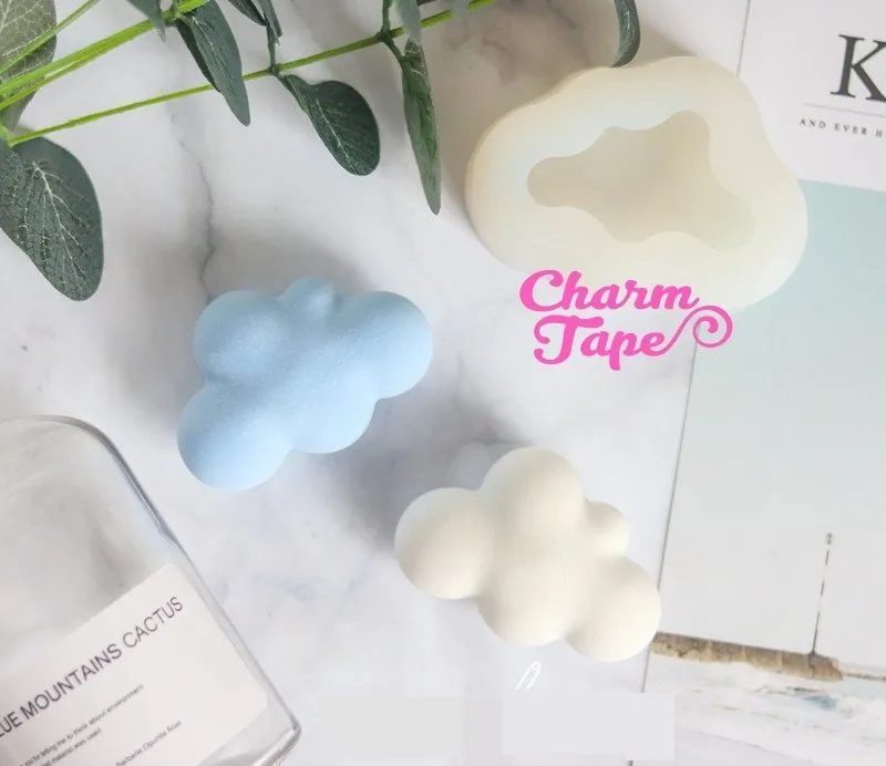 3d Cloud shape Silicon silicone mold for uv resin / Home Decorations flexible mold Z0088