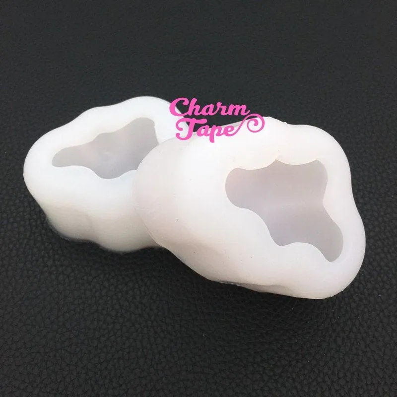 3d Cloud shape Silicon silicone mold for uv resin / Home Decorations flexible mold Z0088