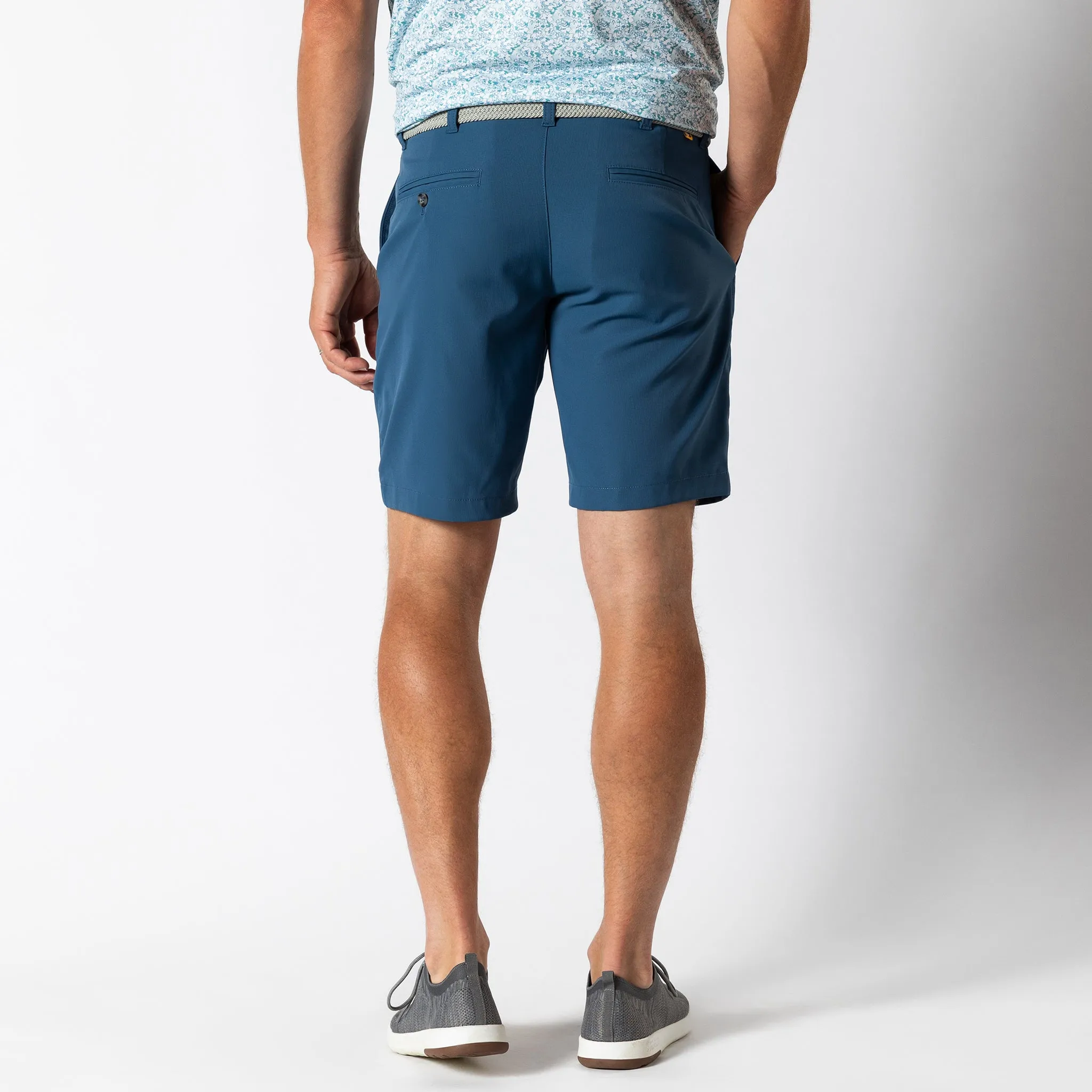 9" Long Drive Performance Short - Midnight Blue