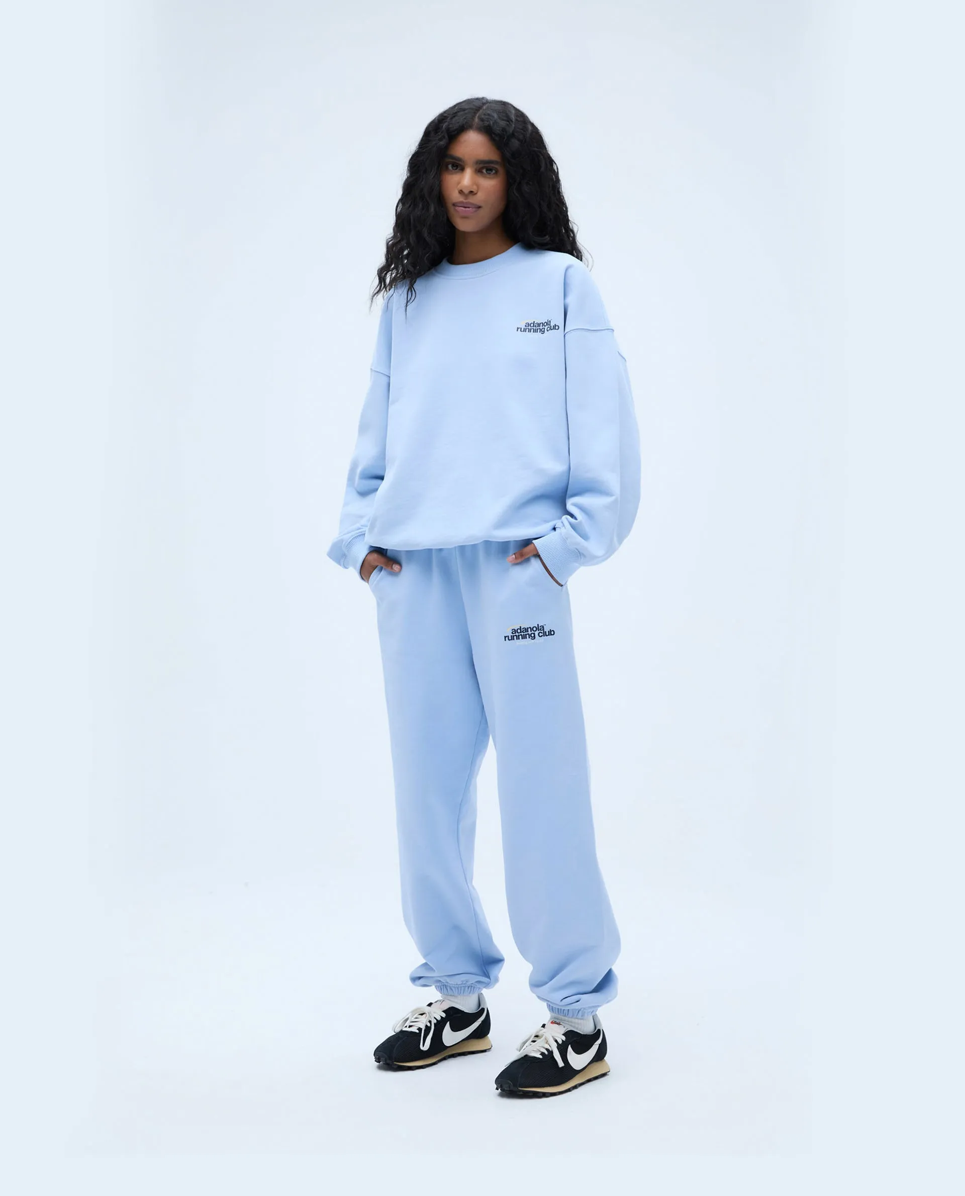Adanola Running Sweatpants - Powder Blue