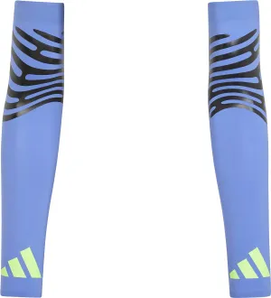adidas Adizero Control Running Arm Sleeves - Blue