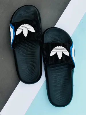 Adidas Relax Slide Sandals in Black