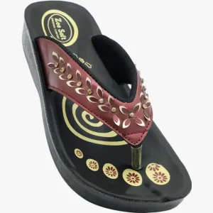 ARSFT Women's PU Soft Slippers - Article 3802