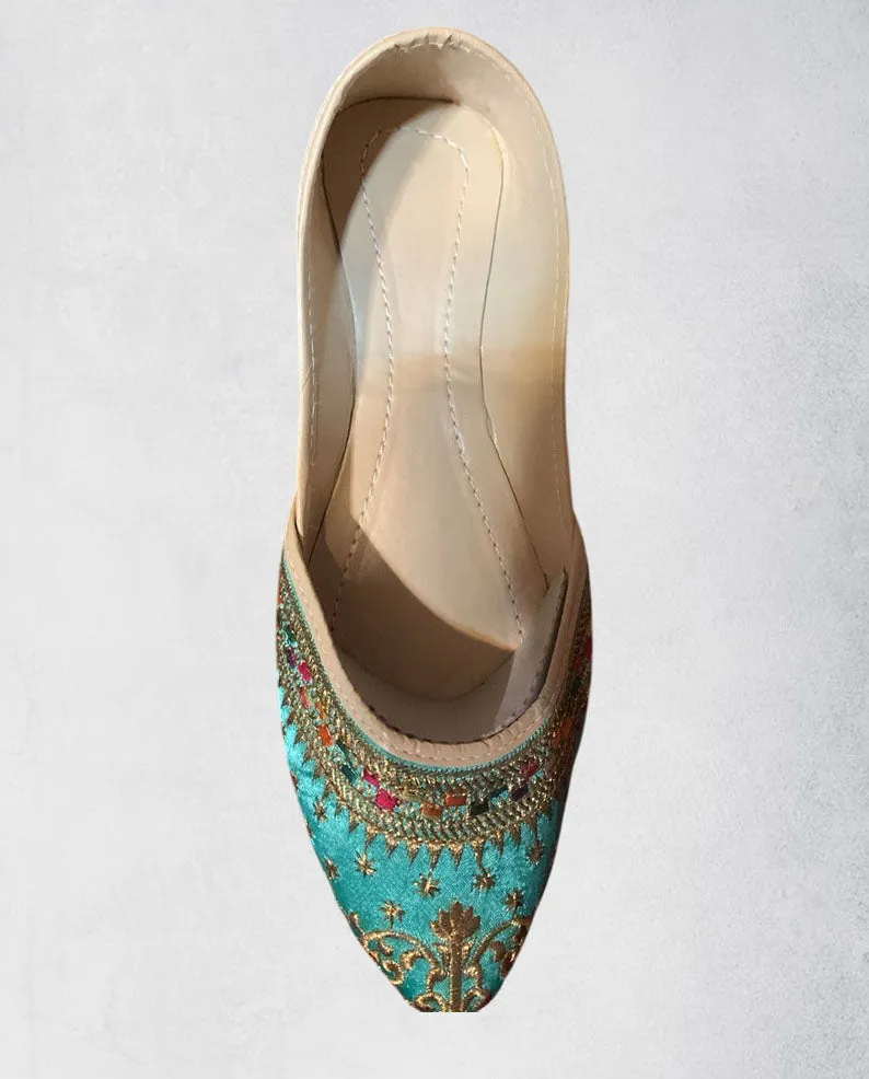 Authentic Paizar Slippers - Traditional Afghan Footwear Nk-474