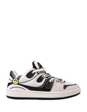 Barrow Skate Unisex Sneakers- Off White/Black