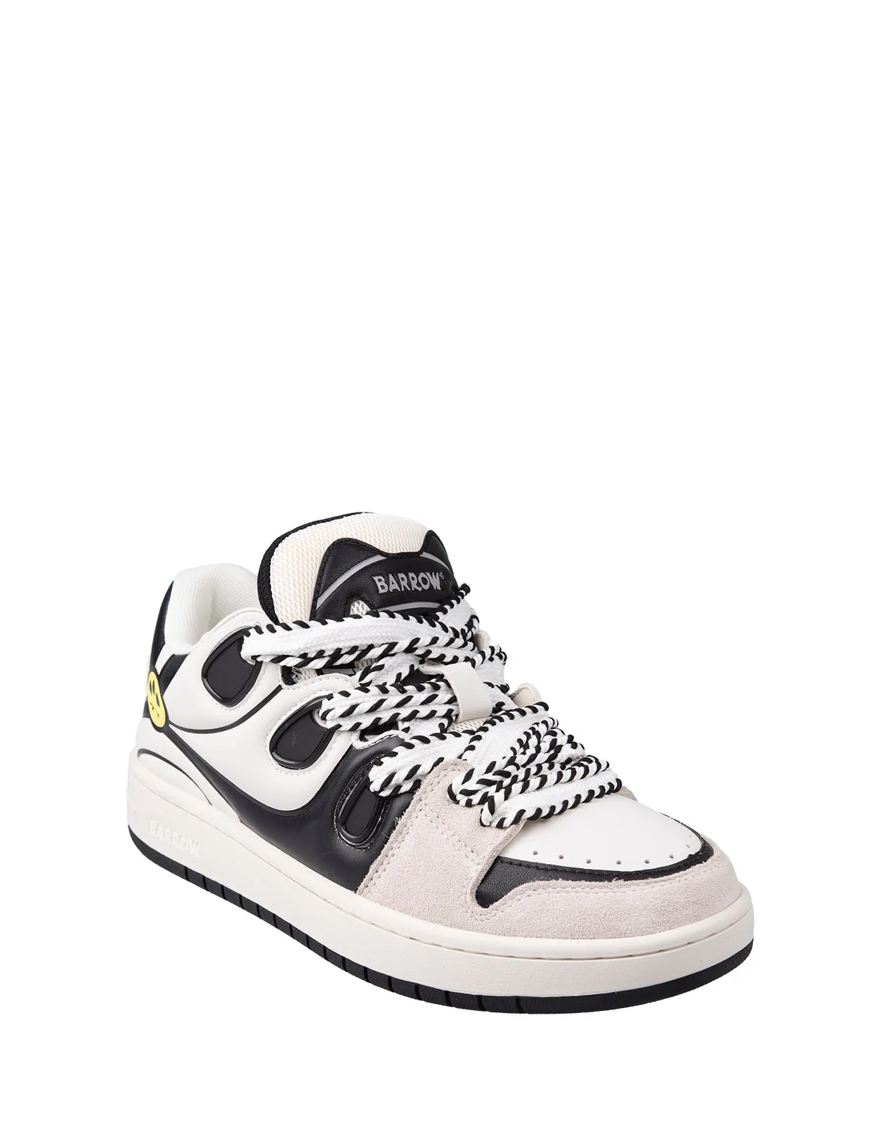 Barrow Skate Unisex Sneakers- Off White/Black