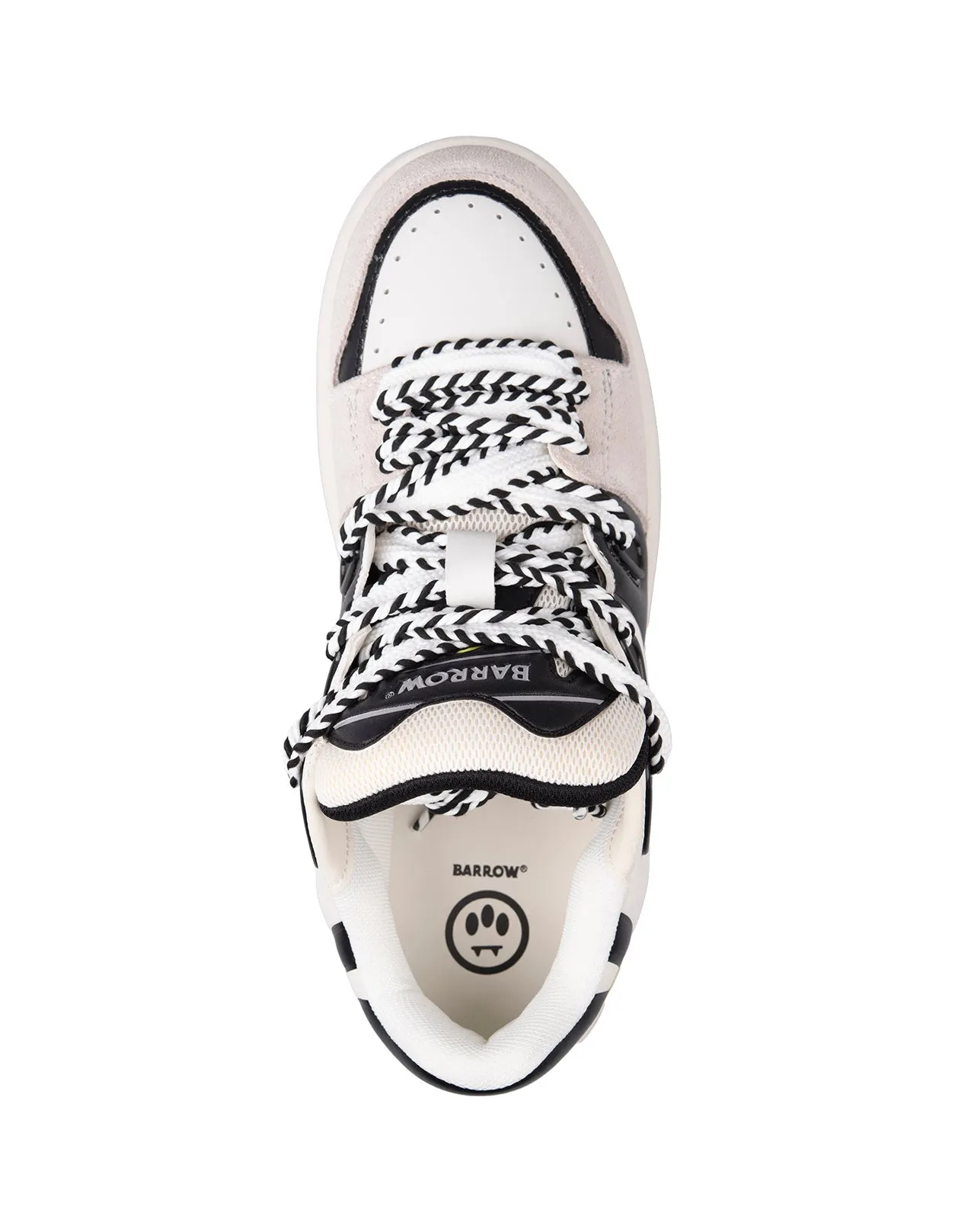 Barrow Skate Unisex Sneakers- Off White/Black