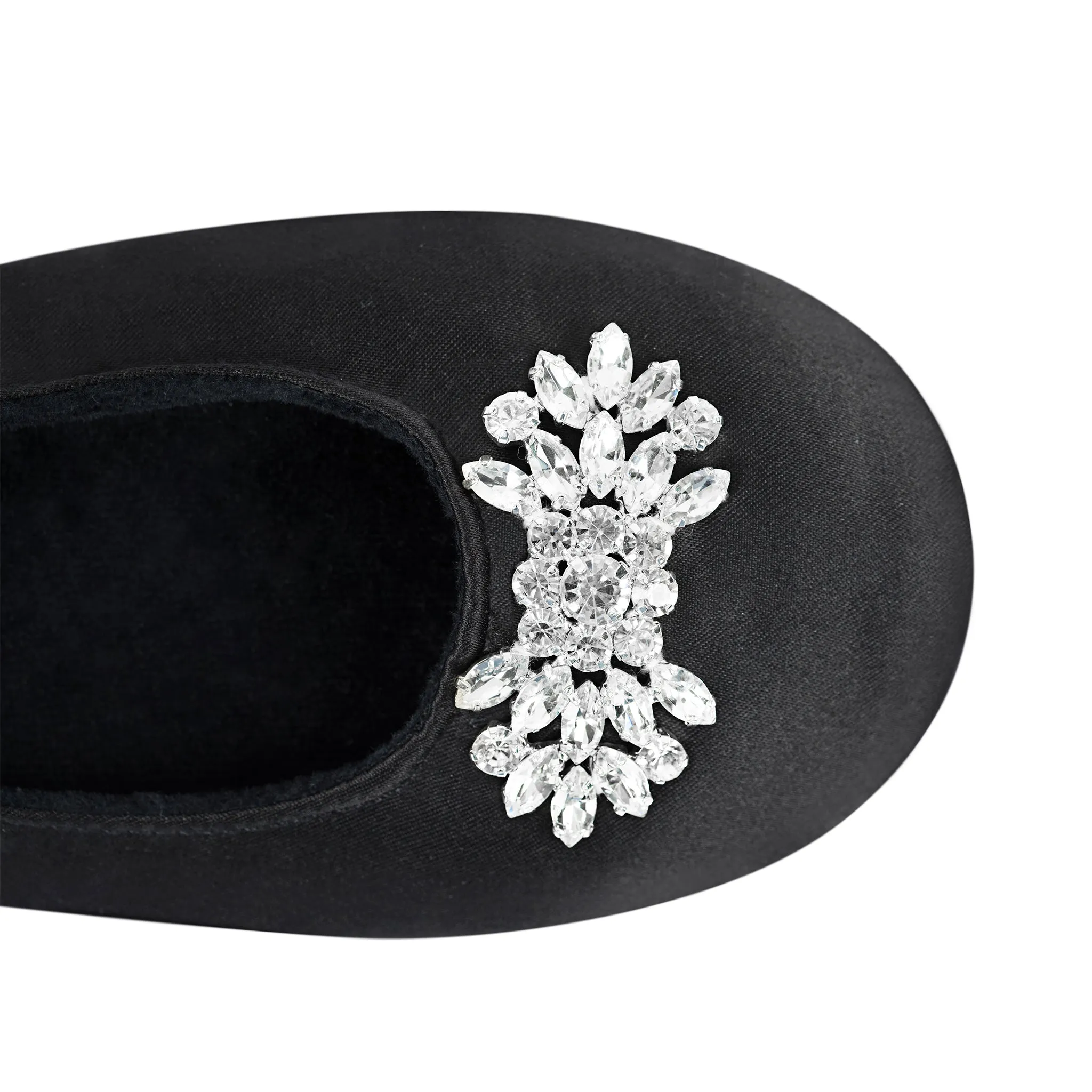 Black Royal Slippers