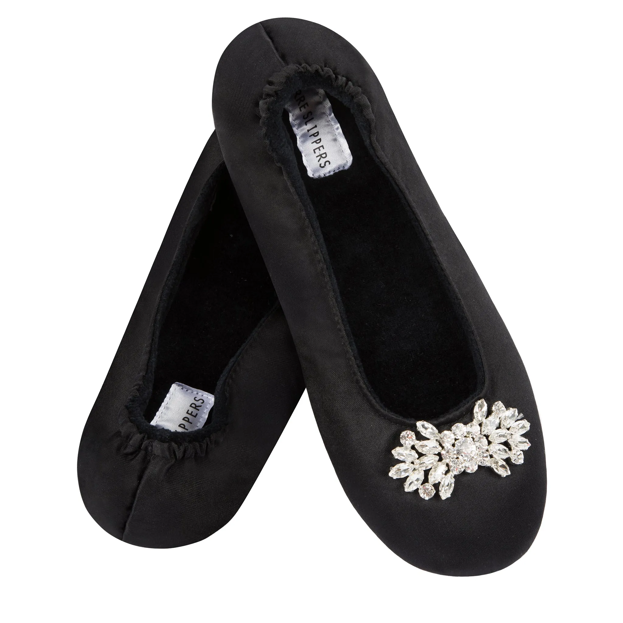 Black Royal Slippers