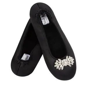 Black Royal Slippers