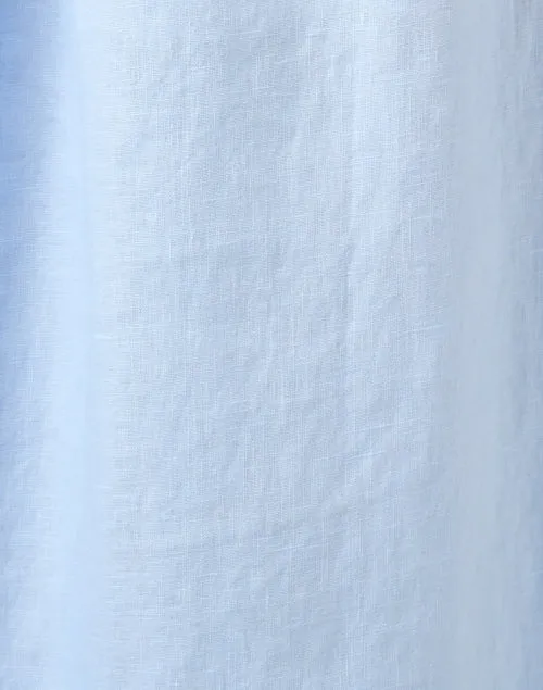 Blue Linen Dress