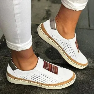 Breathable Slip-On Casual Sneakers for Women – Lightweight Everyday Comfort Shoes