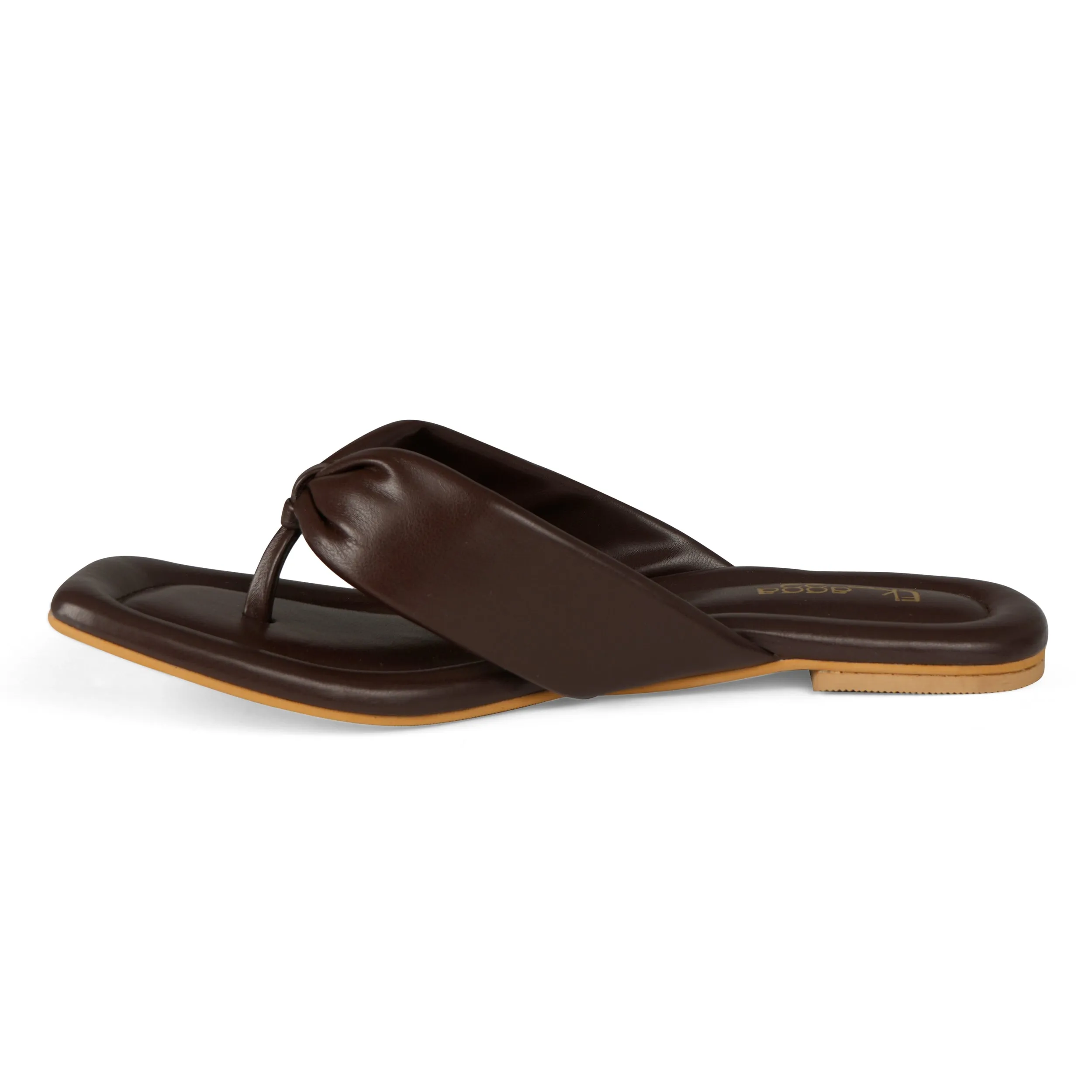 Brown  Thong Flats