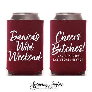 Cheers Bitches - Bachelor / Bachelorette Can Cooler #16R