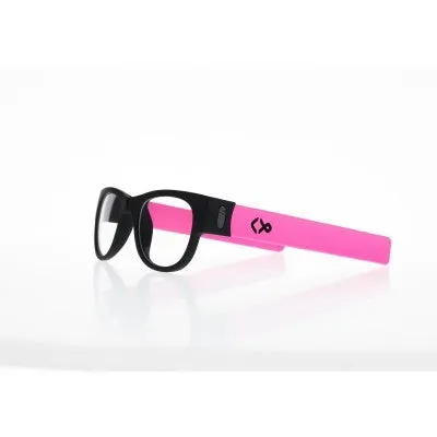 Chiik Glasses - UV400 Protection Flexible Clear Lense Glasses (Pink)