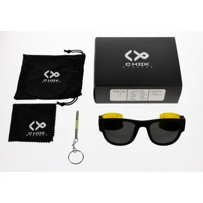 Chiik Glasses - UV400 Protection Flexible Sunglasses (Red)