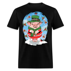 Christmas - Cute Pig Noel - Family Shirts Men, Woman Christmas T Shirts