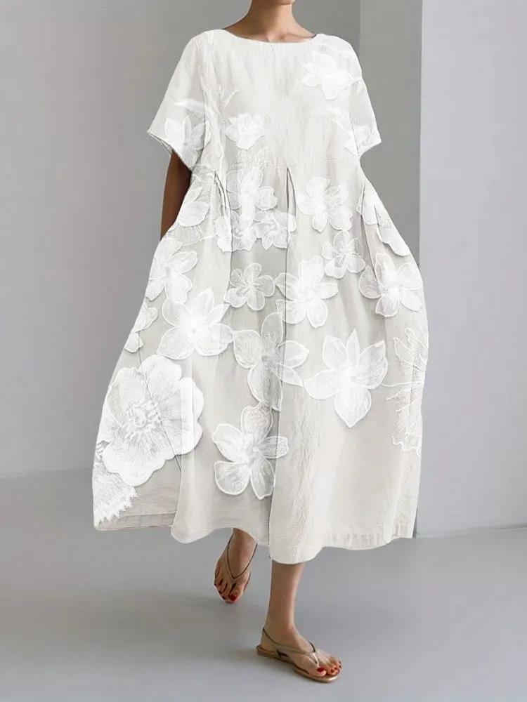 Cirelle™ Newest Arrivals - Elegant Floral Print Dress