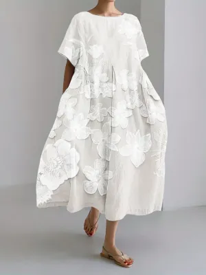 Cirelle™ Newest Arrivals - Elegant Floral Print Dress