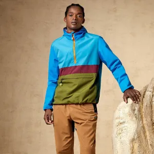 Colourblock Windbreaker | Lightweight Polyester | Weather-Resistant