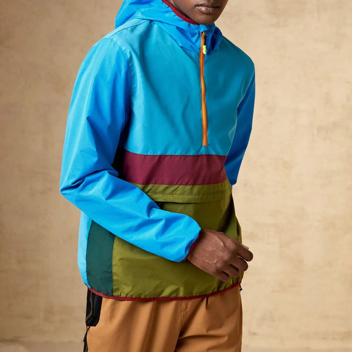 Colourblock Windbreaker | Lightweight Polyester | Weather-Resistant