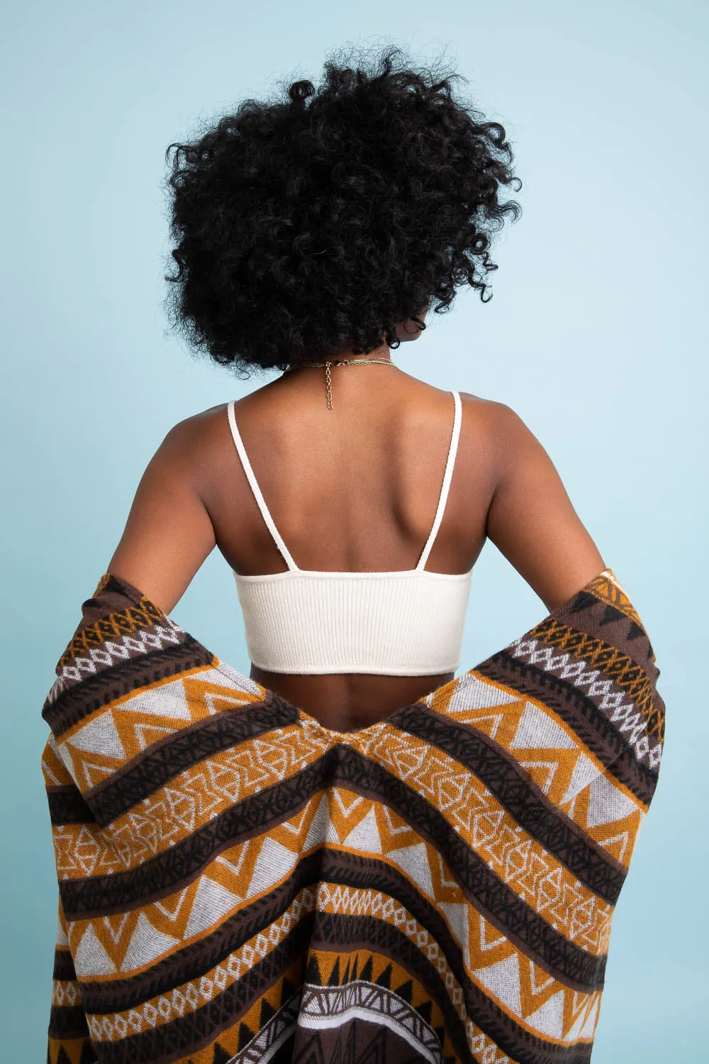 Cozy Knit Pattern Brami - 5 colors