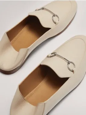 Cream Flats, Boat Shoes