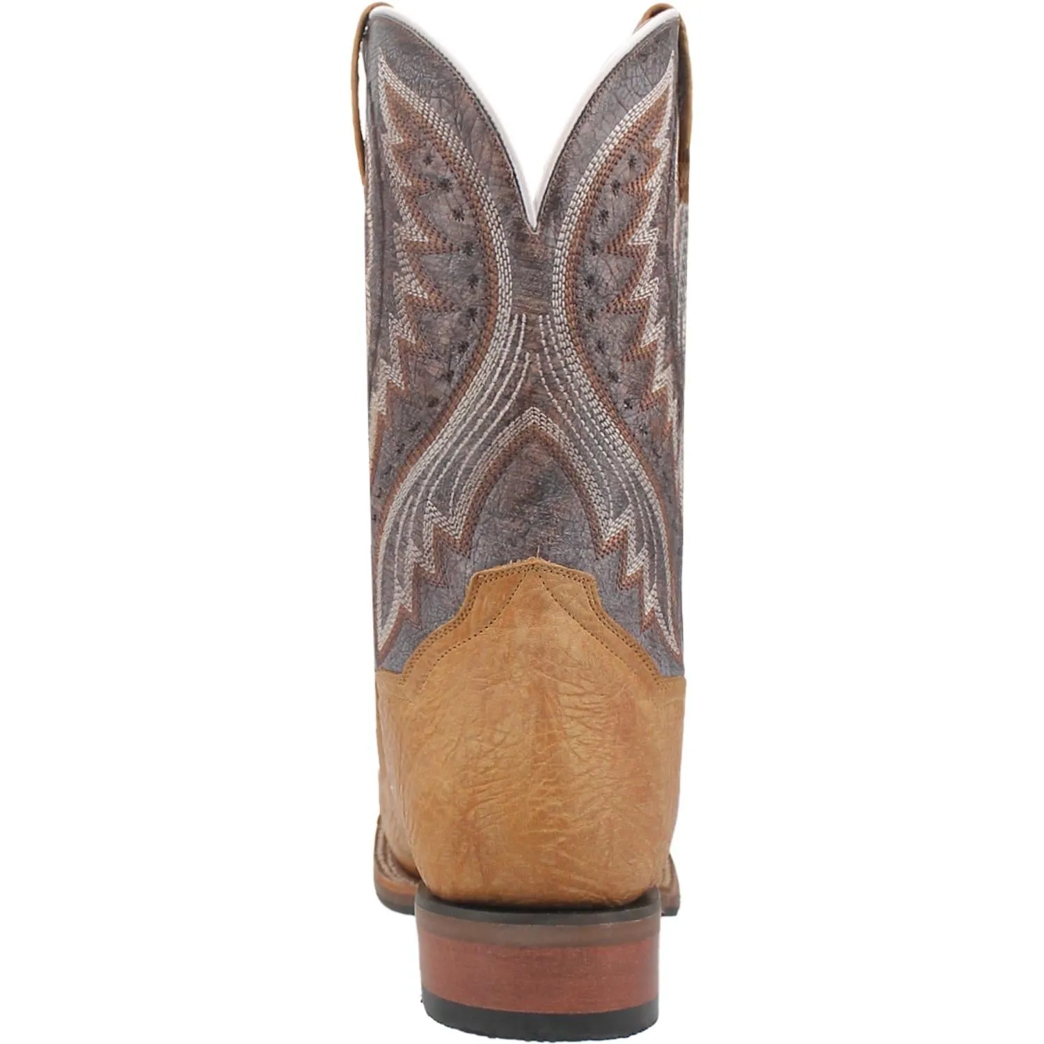 Dan Post Dugan Tan Bison Broad Square Toe Boots for Men