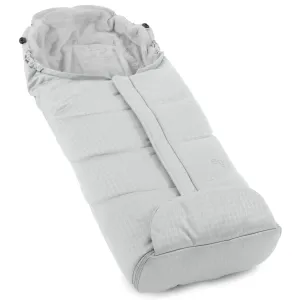 egg3 Footmuff - Houndstooth Silver