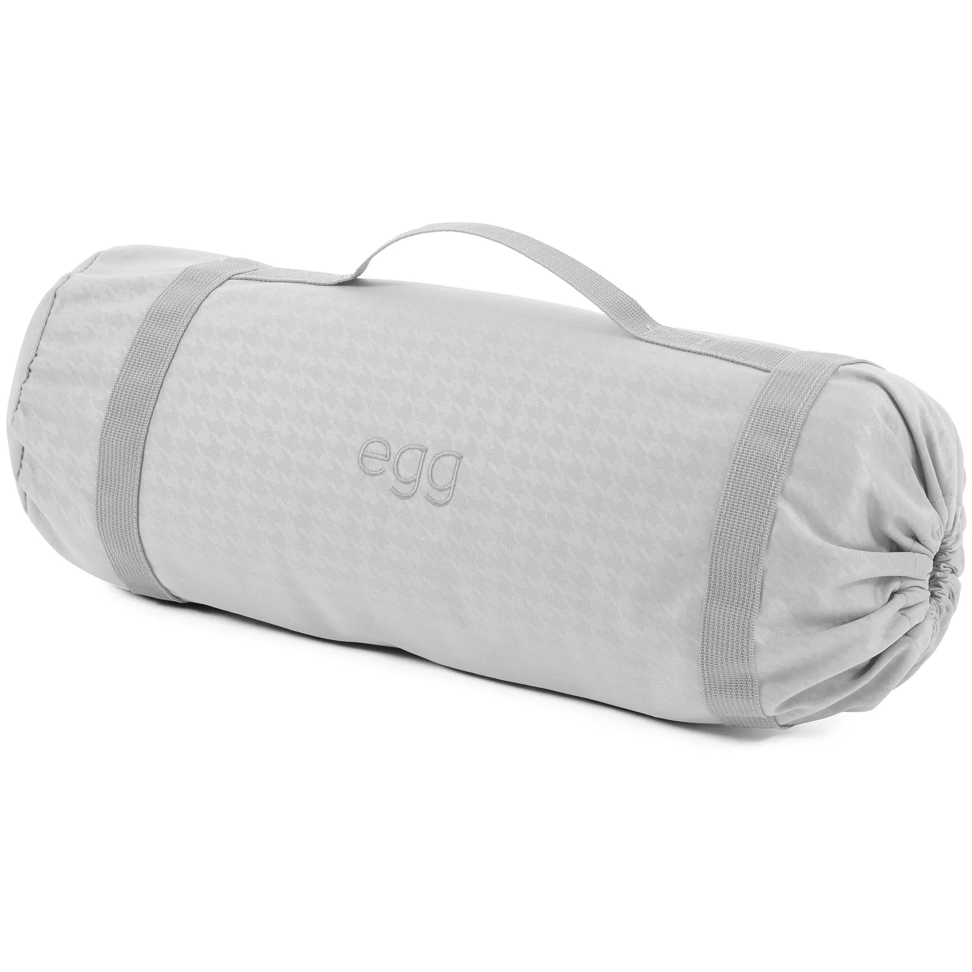 egg3 Footmuff - Houndstooth Silver