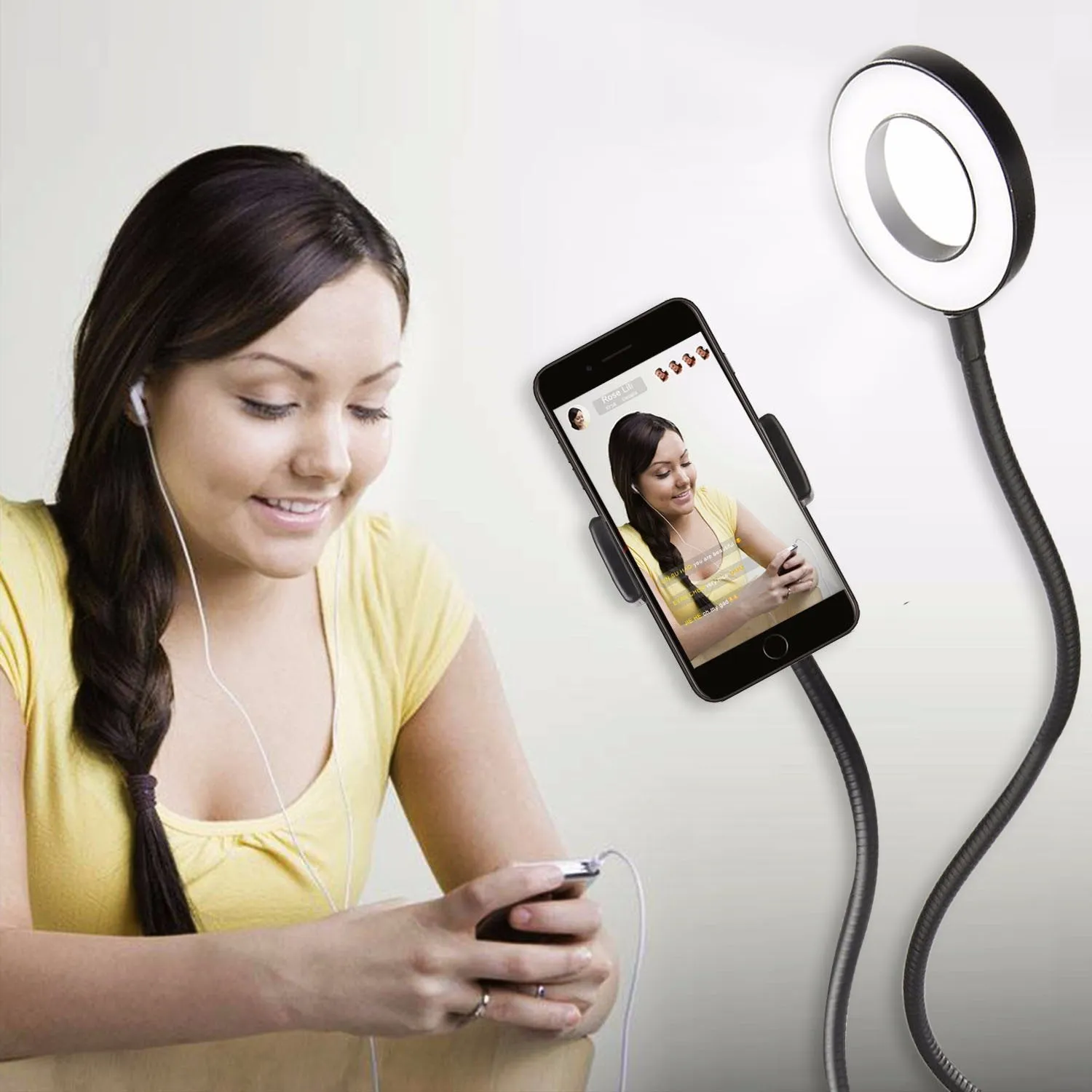 Flexible Phone Ring Light