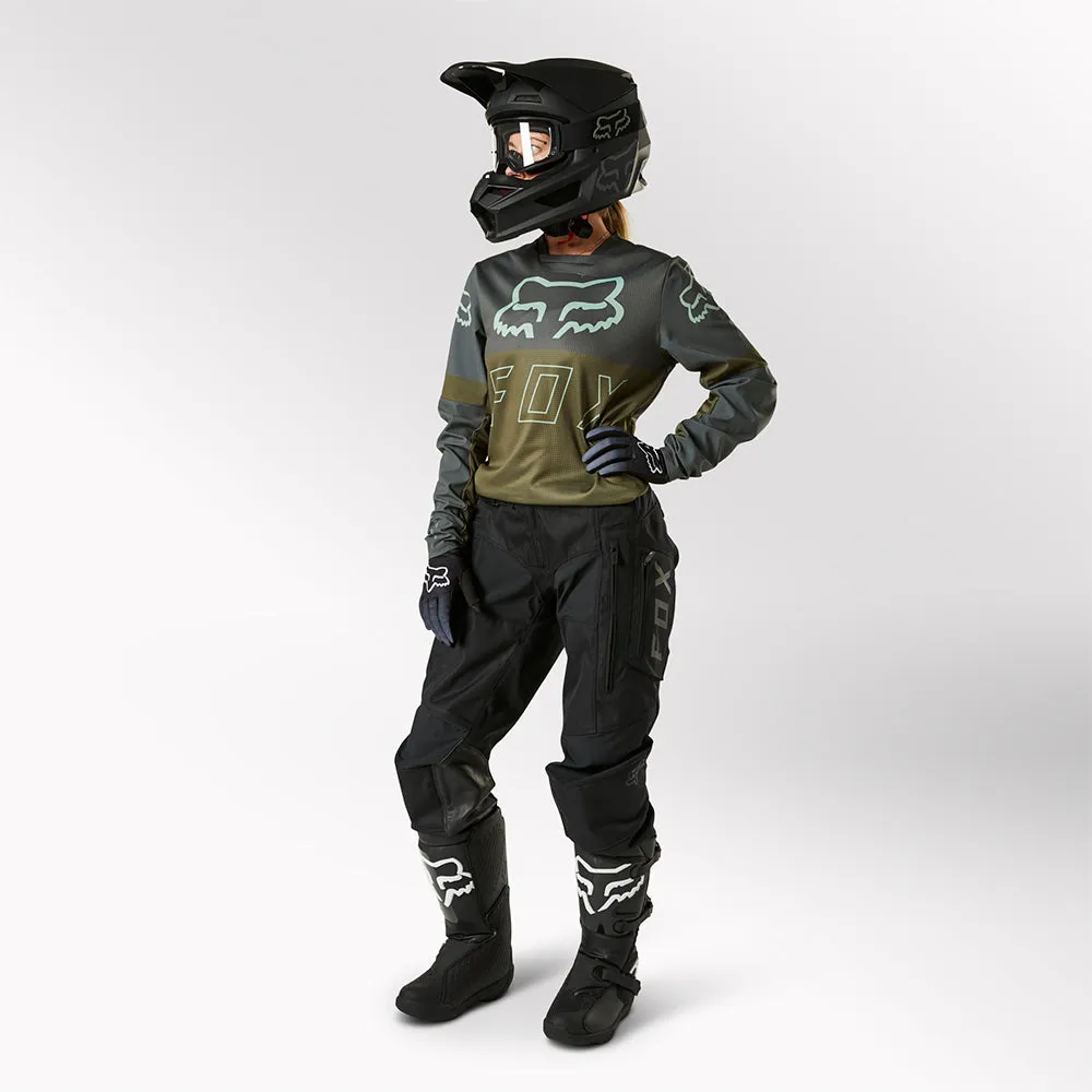 FOX WOMENS LEGION LT JERSEY [OLIVE GREEN]