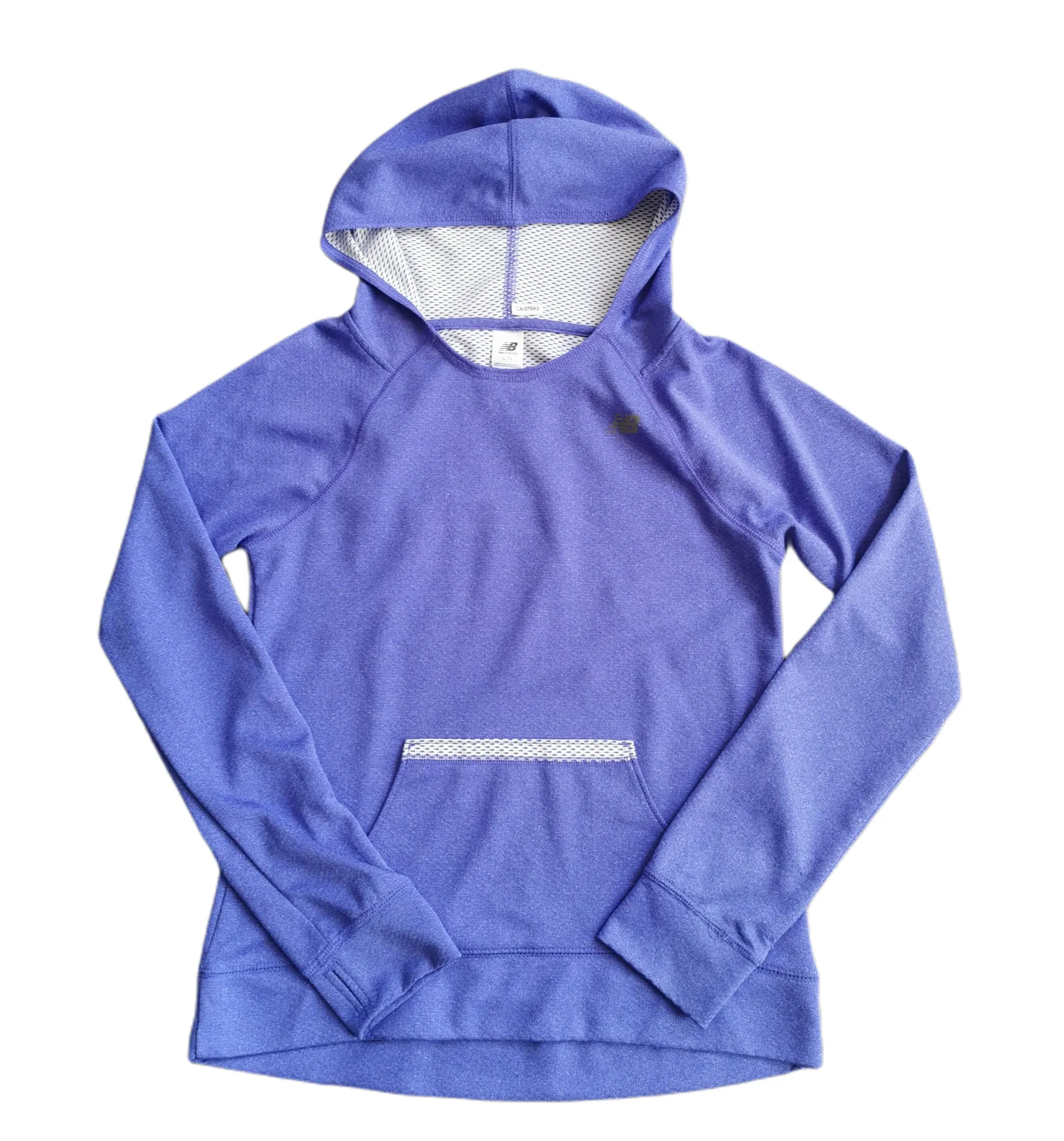 GIRL SIZE LARGE (14 YEARS) - NEW BALANCE, Lightweight Pullover Hoodie EUC B36