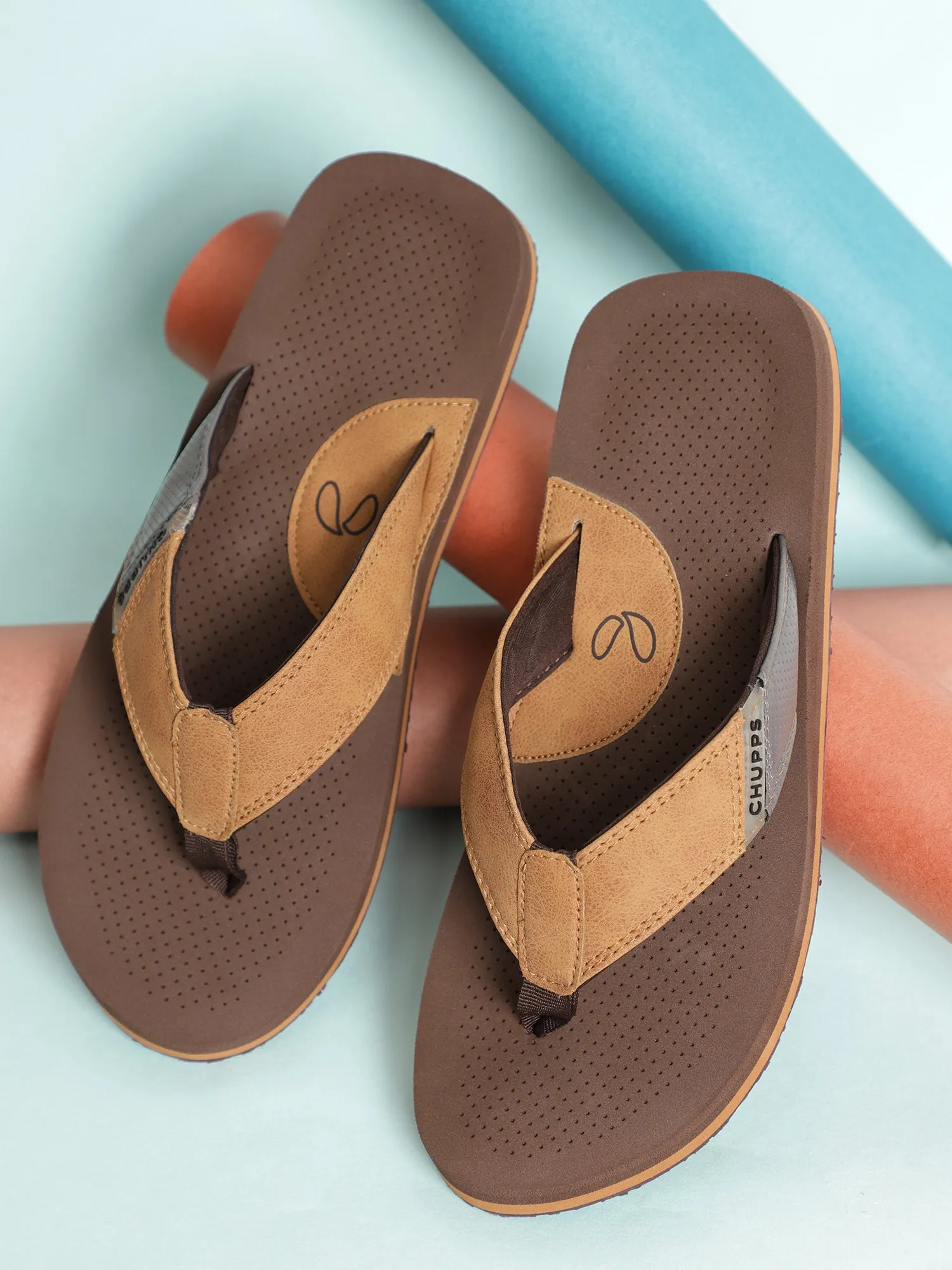 Grip Light Brown V-Strap