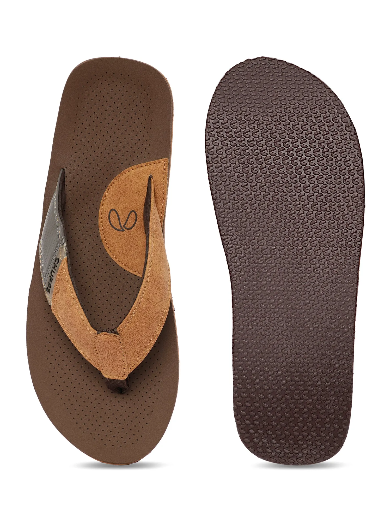 Grip Light Brown V-Strap