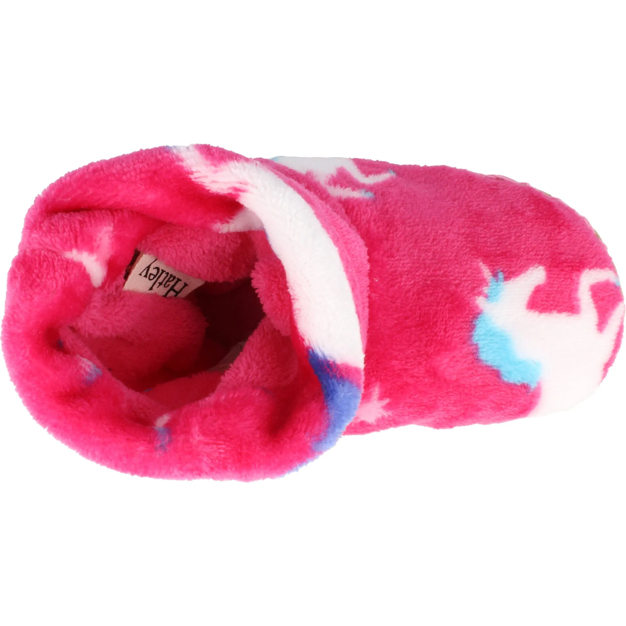 Hatley Fleece Slippers Twinkle Unicorns Cabaret