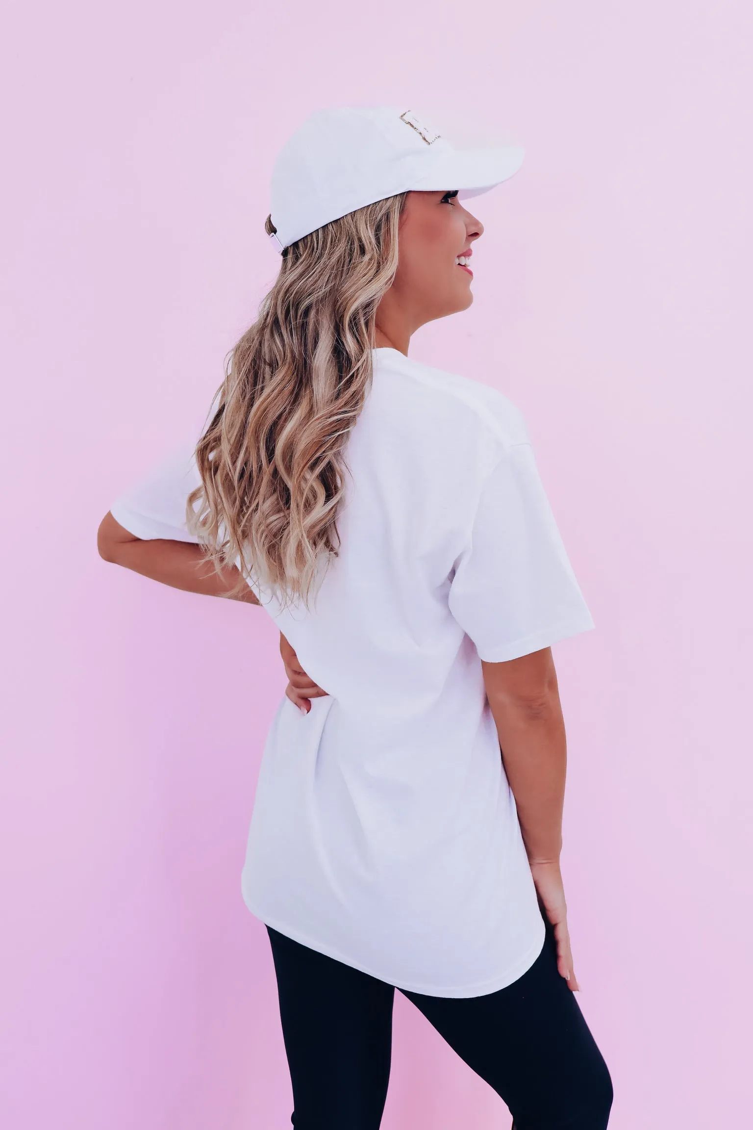 Here Comes The Bride Graphic Tee - White
