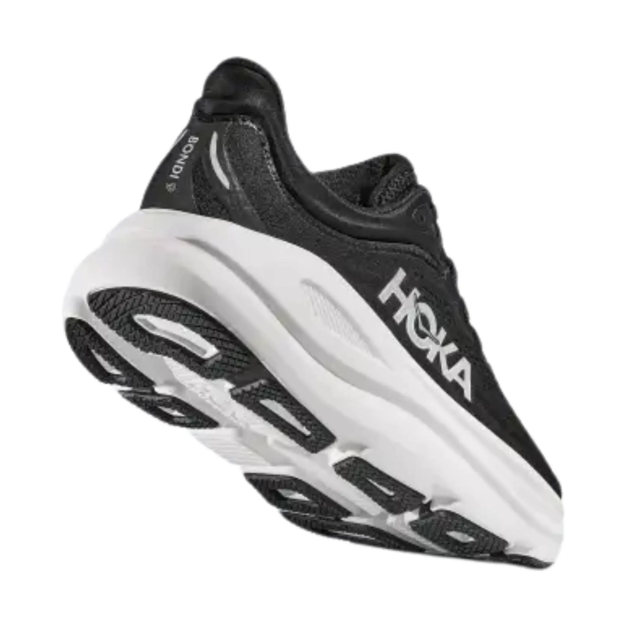 HOKA Men's Bondi 9 Running Shoes - Black/White