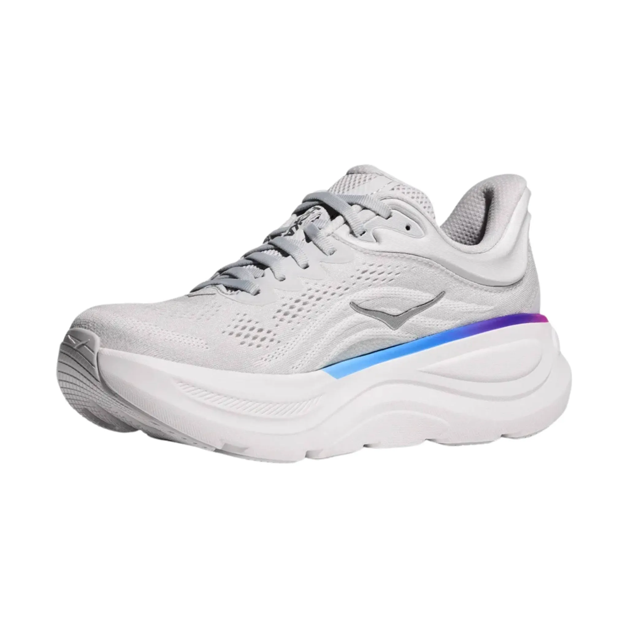 HOKA Women's Bondi 9 Running Shoes - Cosmic Grey/White
