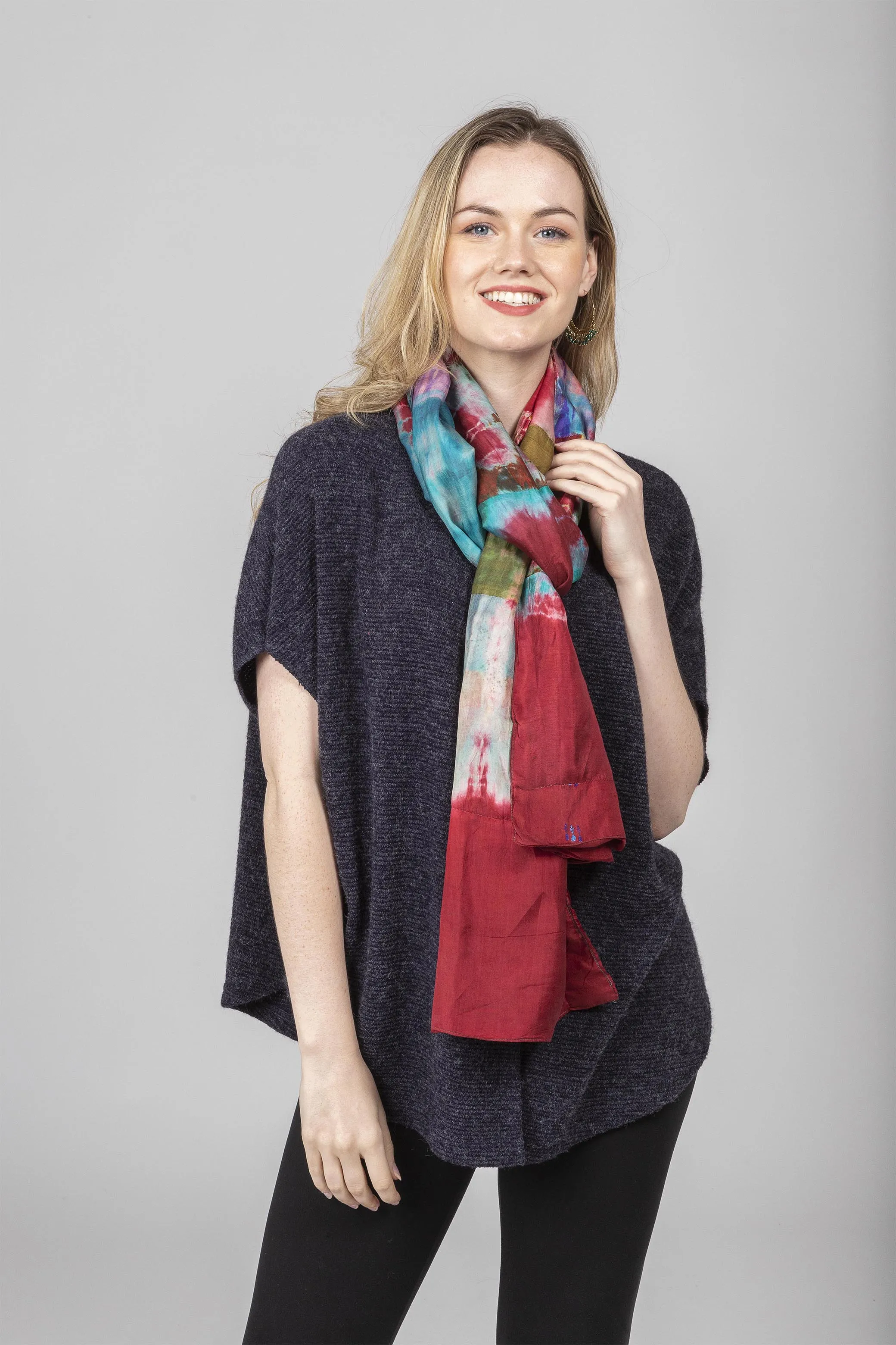 Impressionist Silk Scarf