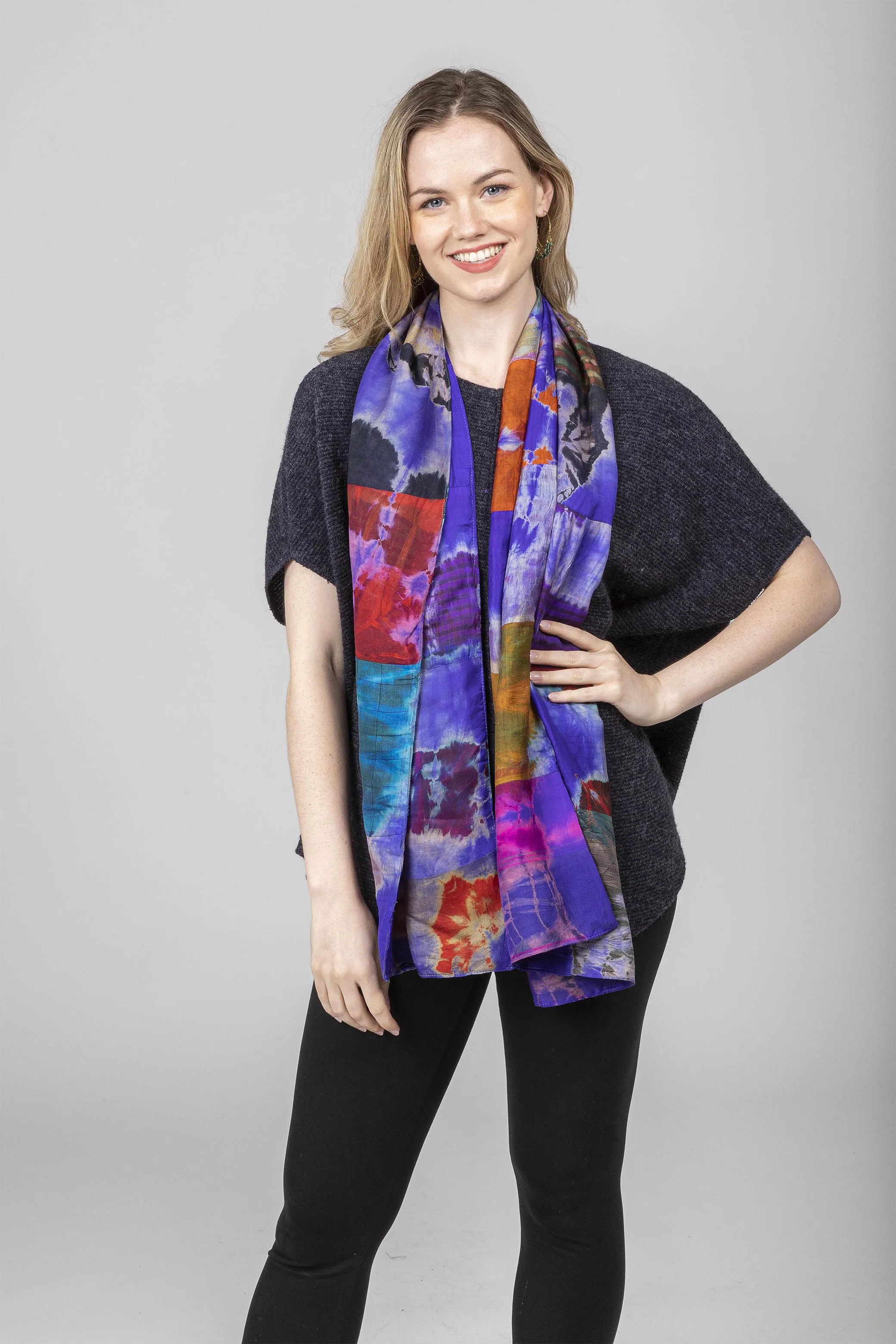 Impressionist Silk Scarf