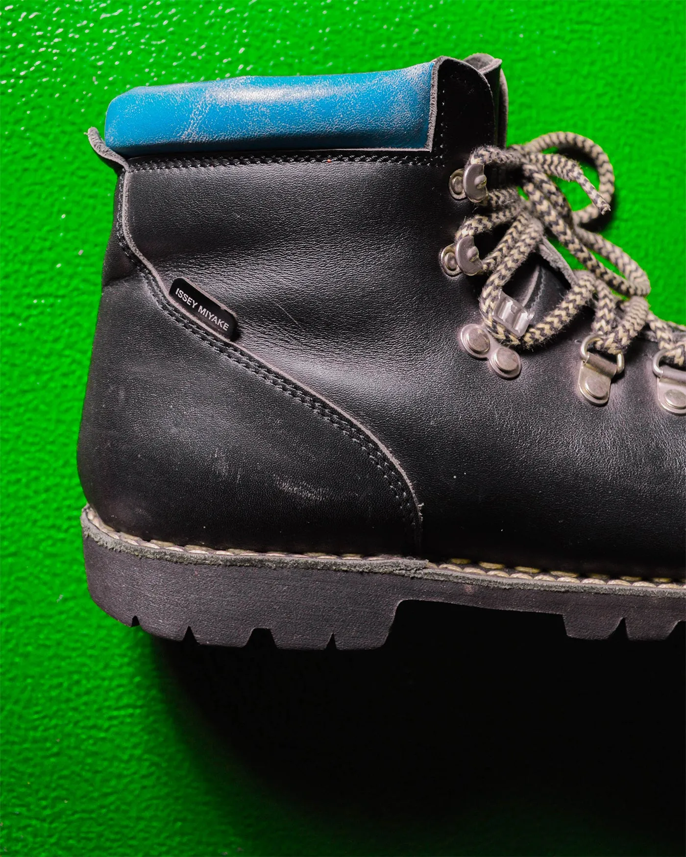 Issey Miyake x Paraboot Blue Trim Hiking Boots (UK7.5)