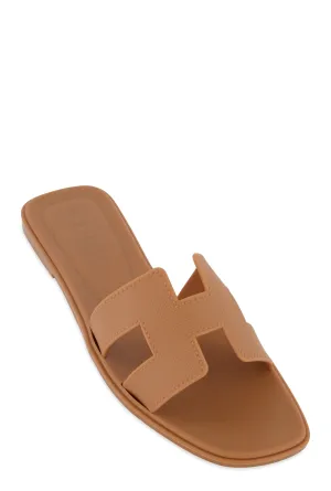 Jelly H Band Slide Sandals