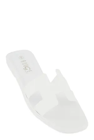 Jelly H Band Slide Sandals