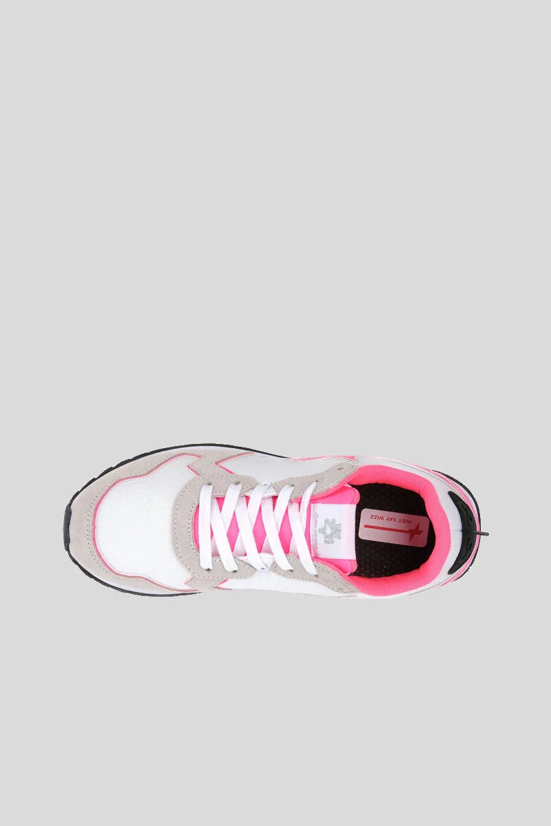 Jet-W - White/Fuxia Fluo