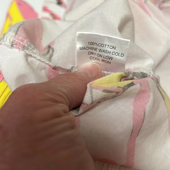 Katie Kime Pajamas with Pink and Yellow Bee Print